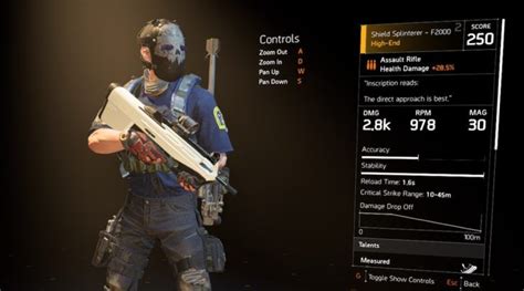 division 2 ivory chest reward.